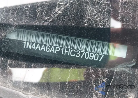 2017 Nissan Maxima 3.5 Platinum/3.5 S/3.5 Sl/3.5 Sr/3.5 Sv from USA, damaged, VIN 1N4AA6AP1HC370907